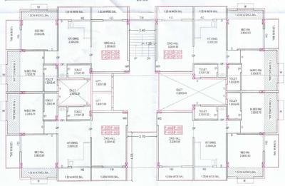 Project Image of 663.06 - 687.28 Sq.ft 2 BHK Apartment for buy in Shree Ganesha Shantai Residency Apartments