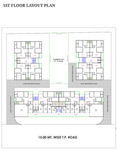 Project Image of 1206.85 - 1281.98 Sq.ft 3 BHK Apartment for buy in Balaji Sahitya Luxuria