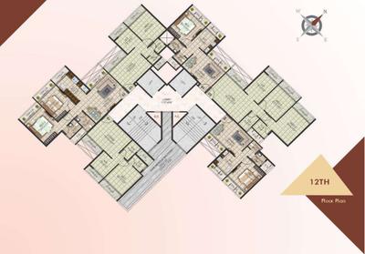 Project Image of 409.5 - 669.5 Sq.ft 1 BHK Apartment for buy in Planet Riverfront