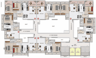 Project Image of 431.09 - 709.99 Sq.ft 1 BHK Apartment for buy in Imperial Altamount