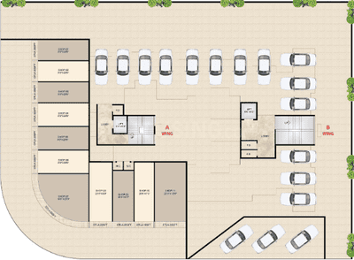 Project Image of 184.28 - 387.82 Sq.ft 1 BHK Apartment for buy in Kishor Sai Dham