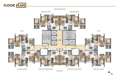 Project Image of 401.28 - 993.0 Sq.ft 1 BHK Apartment for buy in Lodha Splendora