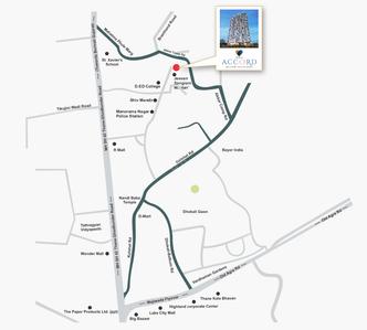 Project Image of 450 Sq.ft 1 BHK Apartment / Flat for sale in Thane West for Rs. 6000000
