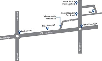 Project Image of 790.0 - 1007.0 Sq.ft 2 BHK Apartment for buy in KVR Sree Padmavathy