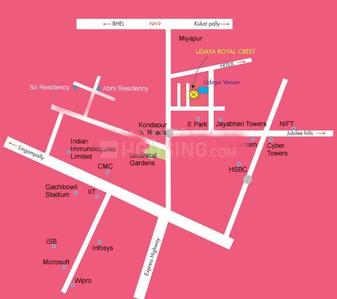 Project Image of 0.0 - 1250.0 Sq.ft 3 BHK Apartment for buy in Udaya Royal Crest