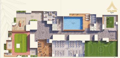 Project Image of 1946.0 - 2832.0 Sq.ft 3 BHK Apartment for buy in Golden Crysta