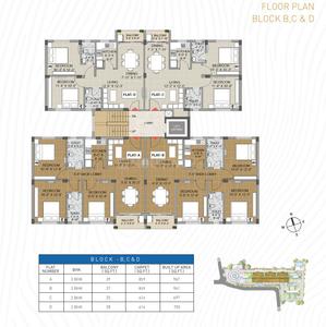 Project Image of 697.0 - 1036.0 Sq.ft 2 BHK Apartment for buy in Gangotri Identity Pride