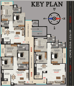 Project Image of 1180.0 - 1560.0 Sq.ft 2 BHK Apartment for buy in SRK Habitat