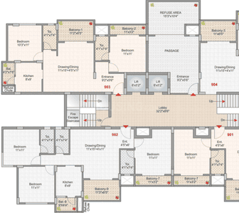 Project Image of 463.0 - 870.0 Sq.ft 2 BHK Apartment for buy in Atharva Nagari V