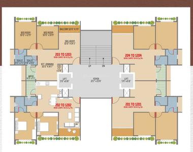 Project Image of 627.75 - 1917.81 Sq.ft 2 BHK Apartment for buy in Tirth 3