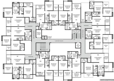 Project Image of 522.0 - 680.0 Sq.ft 2 BHK Apartment for buy in Sukhwani Gracia Phase 3 C Wing