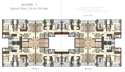 Project Image of 432.0 - 722.0 Sq.ft 1 BHK Apartment for buy in Shantee Flamingo Residency