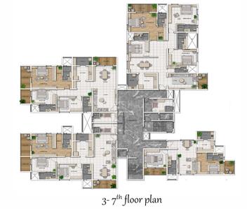 Project Image of 1588.0 - 3732.0 Sq.ft 2 BHK Apartment for buy in Paramount Ritz