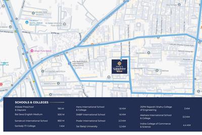 Project Image of 1005.0 - 1148.0 Sq.ft 3 BHK Apartment for buy in Siddhis Sapphire Homes