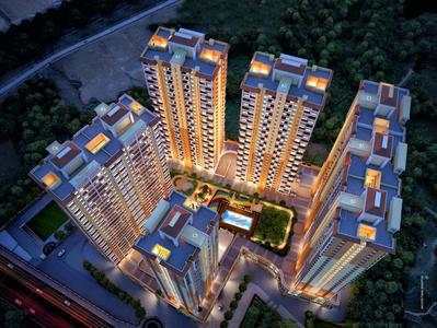 Project Image of 631.52 - 935.06 Sq.ft 2 BHK Apartment for buy in Nyati Elysia IV
