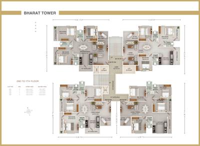 Project Image of 1105.14 - 2610.8 Sq.ft 3 BHK Apartment for buy in Sope Estate