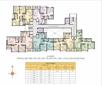 Project Image of 651.0 - 1172.4 Sq.ft 2 BHK Apartment for buy in Rajyog Emerald Skies