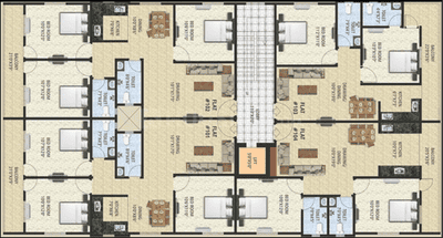 Project Image of 572.0 - 756.0 Sq.ft 2 BHK Apartment for buy in Supriya Indram Enclave