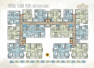 Project Image of 1365.0 - 3185.0 Sq.ft 2 BHK Apartment for buy in SDC Vintage