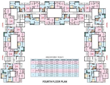 Project Image of 378.0 - 555.0 Sq.ft 1 BHK Apartment for buy in Vaishnavi Vastu