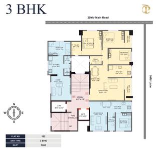 Project Image of 715.0 - 1690.0 Sq.ft 2 BHK Apartment for buy in Ashwamedh Pashupati