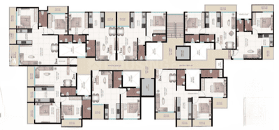 Project Image of 178.9 - 570.7 Sq.ft 1 RK Apartment for buy in Suryakiran Imperial City