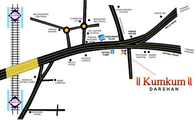 Project Image of 340.0 - 555.0 Sq.ft 1 BHK Apartment for buy in Kalash Kumkum Darshan