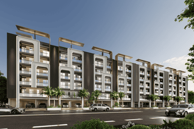 Project Image of 0.0 - 1400.0 Sq.ft 3 BHK Apartment for buy in JBMR Tathastu