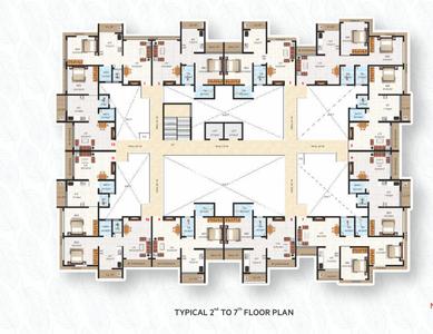 Project Image of 350.0 - 480.0 Sq.ft 1 BHK Apartment for buy in Krishna Dham