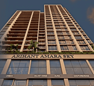 Project Image of 302.36 - 1369.38 Sq.ft 1 BHK Apartment for buy in Arihant Amara Sky