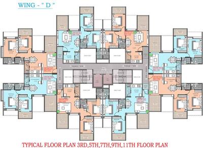 Project Image of 577.0 - 1192.0 Sq.ft 1 BHK Apartment for buy in Majestique City