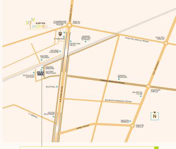 Project Image of 800.0 - 835.0 Sq.ft 3 BHK Apartment for buy in Aaryan Homes Phase 1