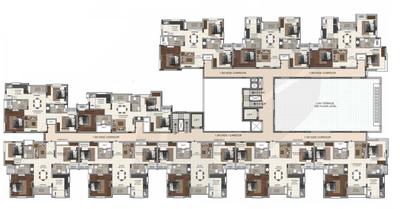 Project Image of 1238.0 - 1434.0 Sq.ft 3 BHK Apartment for buy in DRA Trinity