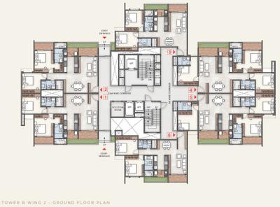 Project Image of 1120.0 - 2210.0 Sq.ft 2 BHK Apartment for buy in Ma Sarada House of Sapiens