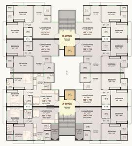Project Image of 0.0 - 571.0 Sq.ft 2 BHK Apartment for buy in Anilbhai Dattani Divyam Mangal