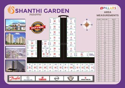 Shanthi Garden Layout Plan 1