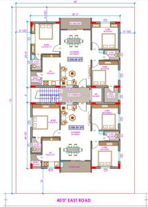 Nivrithi Homes Nivrithi Homes Cluster Plan 1