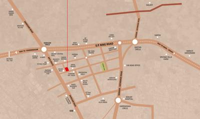 Ganesh Praangan Pride Location Plan 1