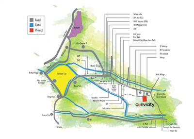 Oakside Apartment Location Plan 1