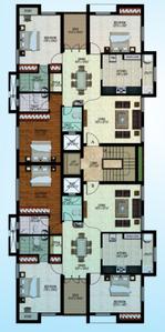 Project Image of 1400.0 - 1523.0 Sq.ft 3 BHK Apartment for buy in Sidharth Pluto