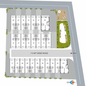 Project Image of 1620.0 - 2700.0 Sq.ft 3 BHK Villa for buy in Gokul Radhe Residency II