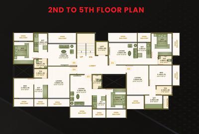 Project Image of 670.0 - 726.0 Sq.ft 1 BHK Apartment for buy in Pragati P D One