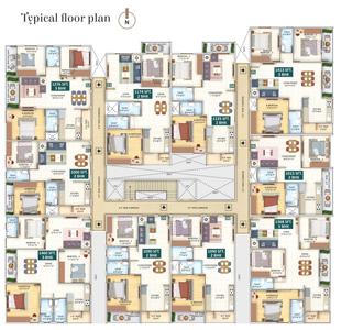 Project Image of 1420 Sq.ft 3 BHK Apartment / Flat for sale in Murugeshpalya for Rs. 16000000