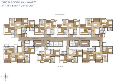 Project Image of 1097.0 - 4131.0 Sq.ft 2 BHK Apartment for buy in Northern Lights By Puravankara KVN