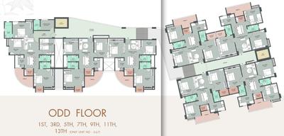 Project Image of 1194.0 - 1898.0 Sq.ft 3 BHK Apartment for buy in Golden Woods Umang II