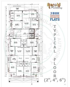 Project Image of 920.1 - 962.29 Sq.ft 3 BHK Apartment for buy in Aarohi Residency