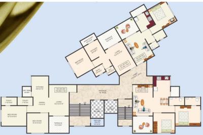 Project Image of 830 Sq.ft 2 BHK Apartment / Flat for sale in Kiwale for Rs. 5800000