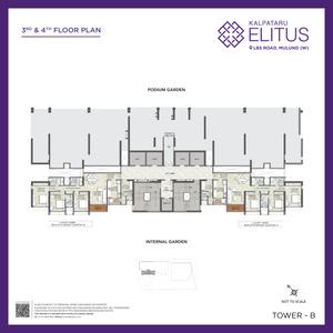 Project Image of 1013.0 - 1329.0 Sq.ft 3 BHK Apartment for buy in Kalpataru Elitus