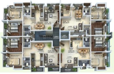 Project Image of 816.0 - 1222.0 Sq.ft 2 BHK Apartment for buy in Maliban Grandeur