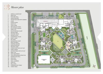 Project Image of 968.43 - 1471.32 Sq.ft 3 BHK Apartment for buy in Elite X